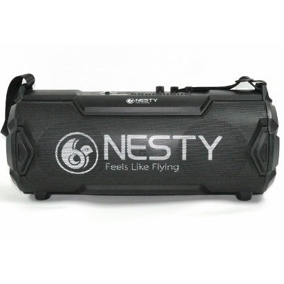 Nesty Bm104 Portable Wireless Bluetooth Speaker With Digital Display Fm Radio And Built In Rechargeable Battery -24w Rms , Easily Connects To Your Iphone, Ipad, Samsung, Android, And All Bluetooth Enabled Devices , 1800mah Rechargeable Battery, A2d Audio