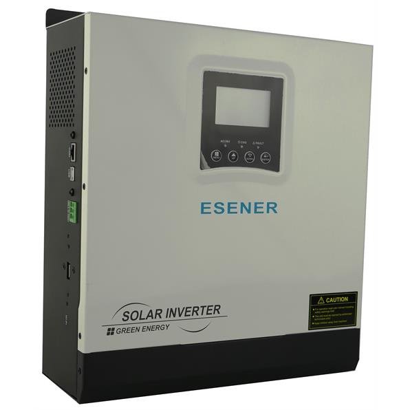 Solarix Esener 3Kva 24Vdc 60A Inverter - Pure Sine Wave, Off-Grid Solar Inverter