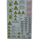 Solarix Hazard And Warning Installation Labels