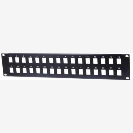 Netix 32 Port Blank Patch Panel-CAT5E 2 year Limited Warranty