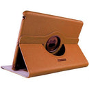 Promate Spino-Air Multi-task Cover with Rotatable Shell Stand for iPad Air-Orange 1 Year Warranty