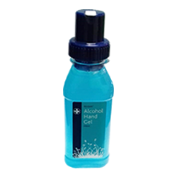 Casey 250ml Blue GelHand and Surface Alcohol Based Gel Instant Sanitiser with Nozzle Button - 70% Ethyl Alcohol; Ethyl Ethanol Carbomer Triethanolamine Glycerin Water