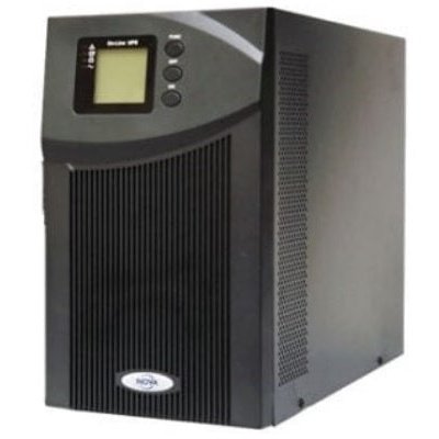 Nova Mercury 2Kva 1800 Watts Long Run Online Ups Pure Sine Wave Ups- Online, Double Conversion Pure Sine Wave Unit, Input Power Factor 0.99 (With Pfc), 4 X 12V/7Ah Batteries Included , 50Hz Frequency, Generator Compatible, Emergency Power Off Function (Ep