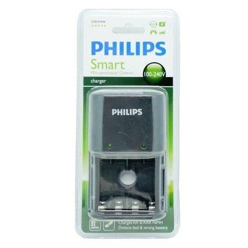 Philips Scb1411Nb Smart Charger With Microprocessor Control, Retail Box , No Warranty