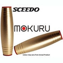 Sceedo Mokuru Fidget Roller Stick Stress Toy Aluminium Alloy And Silicone Coated Finish Gold , Retail Box, No Warranty