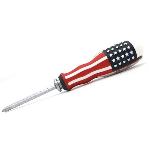 Noble Double Sided Adjustable Screwdriver with Phillips and Slotted Tip Types-Red 3 Months Warranty