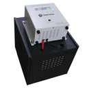 Solarix 2500Va Pure Sine Wave Inverter Medium Level Power Station-Plug And Play Solution 1X Gf500S 2.5Kva 2200W 24V Inverter, Overvoltage Protection Point 28Vdc, 2X 100Ah 12V Gel Agm Batteries, Box With Wheels, Retail Box, No Warranty