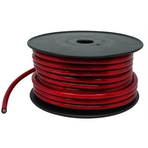 Solarix 25Mm2 Battery Power Cable 30 Metre Roll Red - 4Awg High Performance Battery Cable, Red Translucent Flexible Pvc Insulation, Used For Connection Between Lithium Or Gel Batteries To 12V, 24V And 48V Inverter Systems, Sold In 50M Rolls, Please Not...