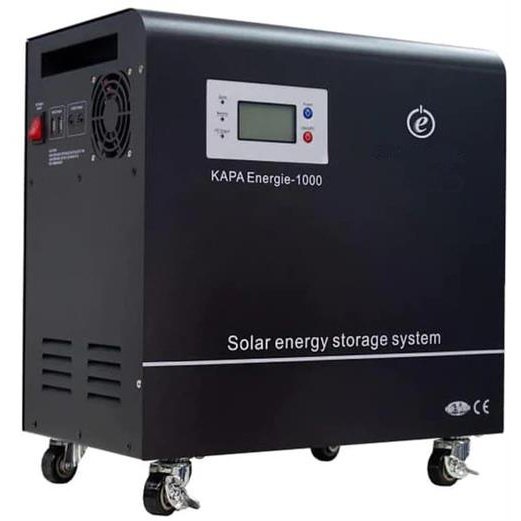 Solarix Energie 1000W Pure Sine Wave Inverter And 100Ah Battery Combination- Portable And Mobile Unit , Rated Power 1000W , Built-In 100Ah 12V Deep Cycle Battery, Digital Lcd And Leds Control Panel, Dual Ac Output Connection, Dual Usb Ports, Dual 12Vdc...