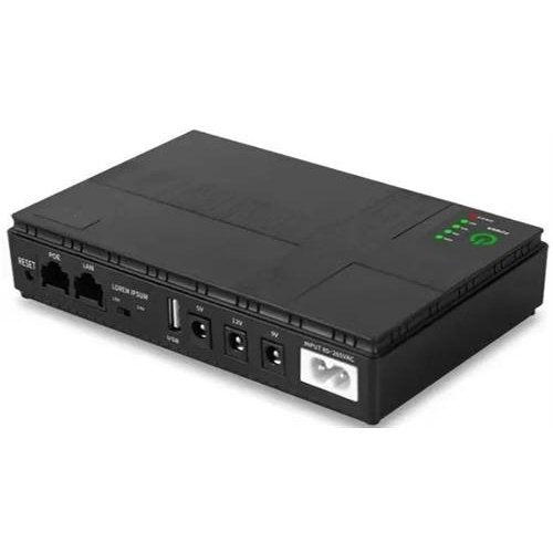 Solarix 10400mAH Micro UPS-SinyeTech Branded Runs Router And Fibre OTN For Up 3-4 Hours During Load Shedding- Built-in 10400mAH LiFePO4 Battery Capacity Max Power 18W 1 x 5V 2A USB Port 1 x 5V 2A DC Output Port 1 x 9V 1A Output Port 1 x 12V 1A Output P...