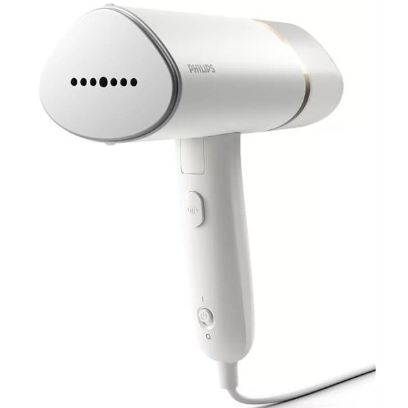 Philips 3000 Series Handheld Garment Steamer - Compact And Foldable, Ready To Use In 30 Seconds, Power 1000W, Up To 20G Min, No Ironing Board Needed, White, Retail Box 2 Year Warranty