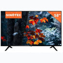 Sinotec 58 Inch Uhd Led Backlit Android 10 Smart Tv- Resolution 3840 × 2160, Refresh Rate Tbc, Response Time 9Ms, Contrast Ratio 5000:1, Brightness 260Nit, Android 10 Os With Google Play Store And Browser, Voice Search, Bluetooth Connectivity, Built-In Wi