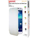 Promate Sansa-S4 Stylish Leather Flip-Cover and Shell Case for Samsung Galaxy S4-White 1 Year Warranty