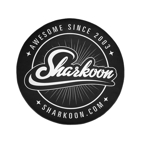 Sharkoon 120Cm Round Mat Black White - Color: Black White Diameter: 120 Cm Material Thickness: 5Mm Surface: Polyester Nonslip Base: 1 Year Warranty