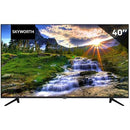 Skyworth 40 Inch Led Full Hd Backlit Tv - Resolution 1980 X 1080, Dmr 60Hz, Contrast Ratio 1200:1, Brightness 210Nit, 1 X Usb 2.0 Ports, 2 X Hdmi Ports, 2X 6W Stereo Speaker System, Dvb-T2/T/C Digital Rf Input, Retail Box , 2 Year Limited Warranty