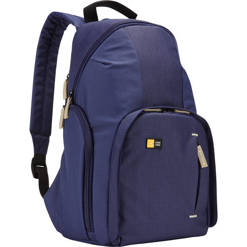 Case Logic DSLR Compact Backpack - Holds DSLR Lens and Accessories Dedicated Padded Rear iPad Compartment Padded Touch-Fastening Dividers Personal Gear on Top Cameras on Bottom Interior Mesh Pocket for Accessories Side Accessory Pockets Padded Mesh Bac...