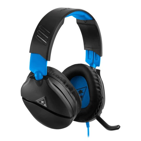Turtle Beach Tbs-3555-01 Recon 70 Ps4 Pro & Ps4 Wired Gaming Headset- Synthetic Leather-Wrapped Ear Cushions, Fixed Omni-Directional Flip-To-Mute Microphone, 40Mm Neodymium Magnet Drivers, 20 - 20,000Hz, Headphone Frequency Response, Versatile 3.5Mm Jack,
