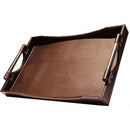 Totally Large Leather Tray Brown Retail Box Out Of Box Failure Warranty