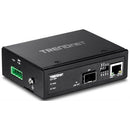 Trendnet Hardened Industrial 100 1000 Base-T To Sfp Media Converter 1 Year Limited Warranty