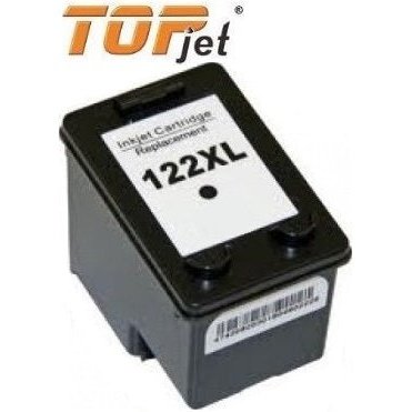 Topjet Generic Replacement Ink Cartridge For Hp 122Xl Ch563He -Page Yield 450 Pages With 5% Coverage For Hp Deskjet 1000 1050 2000 2050 3000 3050 Hp Officejet 2620 2622 2624 4631 4632 4634 4635 4636 4638 4639 -High Yield Black