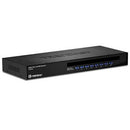 Trendnet (Tk-803R) 8 Port Rack Mount Kvm Switch With Vga And Usb Connection - Supports Both Usb And Ps 2 Connections To Console Port, High Video Quality, Up To 2048 X 1536 Vga Resolution, Plug & Play And Hot-Pluggable, Standard 19” (1U) Rack Mount Design,
