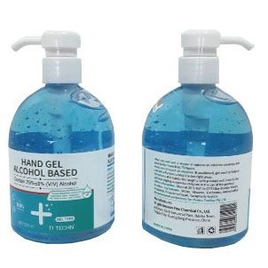 Casey TI Techn 500ml Medical Grade Blue Hand Gel Alcohol Based Sanitiser in Pump Spray Bottle-75% Alcohol Hydrogen Peroxide Glycerine Blue Gel Liquid - Rapidly Evaporates From Hands Without Leaving A Residue Or Odour. Kills A Wide Range Of Bacteria And...