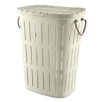 Totally Rope Laundry Basket - Beige Retail Box No Warranty