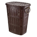 Totally Rope Laundry Basket - Brown Retail Box No Warranty