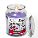 Lilly Lane Winter Berries Scented Candle Large Lidded Mason Glass Jar – Wax Capacity 510Grams, Burn Time Up To 75 Hours, High Quality Premium Paraffin Wax, Natural Material Wick , 100% Recyclable, Large Lidded Mason Glass Jar Retail Box No Warranty