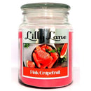 Lilly Lane Grapefruit Scented Candle Large Lidded Mason Glass Jar – Wax Capacity 510grams Burn Time Up to 75 Hours High Quality Premium paraffin wax Natural Material Wick 100% recyclable Large Lidded Mason Glass Jar