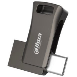 Dahua 32gb Usb3.2 Gen1 Otg Type C Flash Drive Max Read Speed: 20-150mb/s , Max Write Speed: 6-100 Mb/s, Plug And Play, Small In Size, Easy To Carry Mini Metal Casing, Colour Black, Retail Box, 1 Year Limited Warranty