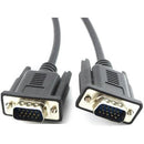 Unique Svga Monitor Cable - Hd15 Pin Male To Hd15 Pin Male Vga Cable 10 Metre Length, Black, Poly Bag, No Warranty