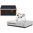 Epson Ef-100w Wxga Portable Laser Projector + Xbox One S 1tb With 1 Controller Bundle, Retail Box , 1 Year Warranty-3months On Bulb