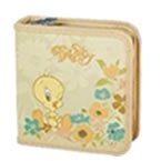 Tweety 40 Cd Wallet Colour::Cream, Retail Box , No Warranty