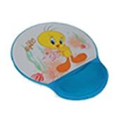 Tweety Wrist-Rest Mouse Pad Colour: Blue