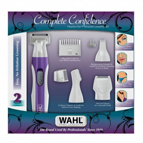 Wahl Complete Confidence Ladies Grooming Kit Retail Box 1 Year Warranty