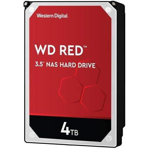Western Digital Red 4.0Tb 3.5" Sata Intellipower 64Mb Nas Hard Disk Drive; 256Mb Cache, , 2 Year Warranty