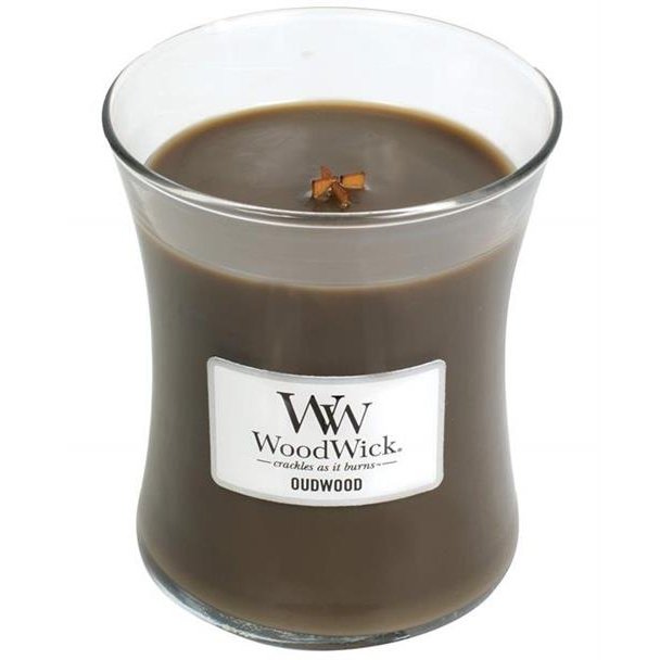 Woodwick Oudwood Medium Jar
