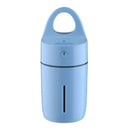 CaseyMagic Cup Shaped 175ml Multifunctional Portable USB Humidifier Air Purifier Mist Maker with LED light For Home Office and Car-Blue