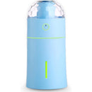 Casey Portable X7 Magic Multifunctional Portable 175ml USB Humidifier Air Purifier Mist Maker with Magical LED light For Home Office and Car-Blue