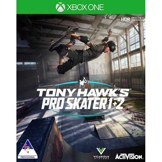 Xbox One Game Tony Hawks Pro Skater 1+2 , Retail Box, No Warranty On Software