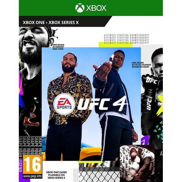 Xbox One Game Ea Sports Ufc 4, Retail Box, No Warranty On Software