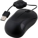 Unique Zl911 Wired Mini Usb Optical Mouse - 3 Button Pc Mouse With Scroll Wheel And Retractable Usb Cable - For Laptop Netbook Desktop Computers - Supported By: Microsoft Windows (7 Xp Vista) And Apple Mac (Os X +) - No Batteries Needed 1 Year Limit Wa...