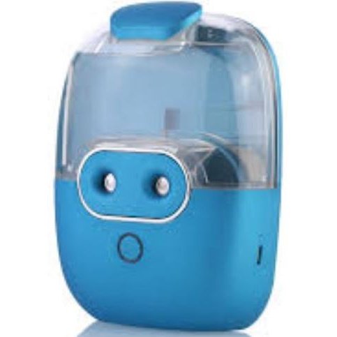 Casey Nano Hydrometer Design Multifunctional Portable 60ml USB Humidifier Air Purifier Mist Maker with LED light For Home Office and Car-Blue