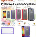 Promate Amos N3 Protective flexi-grip designed shell case for Samsung Note 3 Colour:Purple 1 Year Warranty