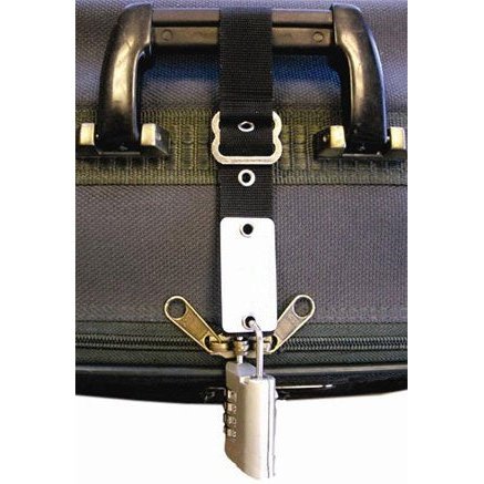 Esquire Anti-Theft Luggage Zipper Strap 1 year Limited Warranty