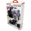 Promate Chargmate.8 All In One Multi-Regional Usb Power Adapter With Dual Usb Charging Port For Mobile Phonesblackberryipadiphonepda'Smp3 Mp4 And A Car Power Chargering Socket Adapterled Indicator 1 Year Warranty