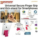 Promate Gripmate Universal Smartphone Secure Finger Grip and Kick-stand-Pink 1 Year Warranty