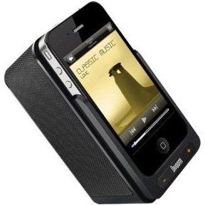 Divoom Ifit-4 Rms: 3Watts X 2 Pocket Size Portable Iphone Smart Phone Speakers With Built In Rechargeable Batterypo-Bass Technologyauxiliary Input Jackcolour: Black 6 Month Limited Warranty