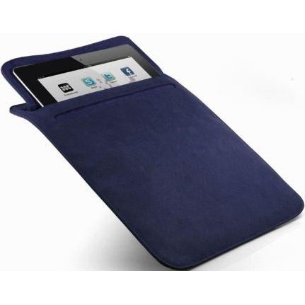Promate iSleeve.1 ipad premium protective vertical cover-up shamwa leather case with extra pocketflip cover magnetic lock for device loading securityColour: 1 Year Warranty